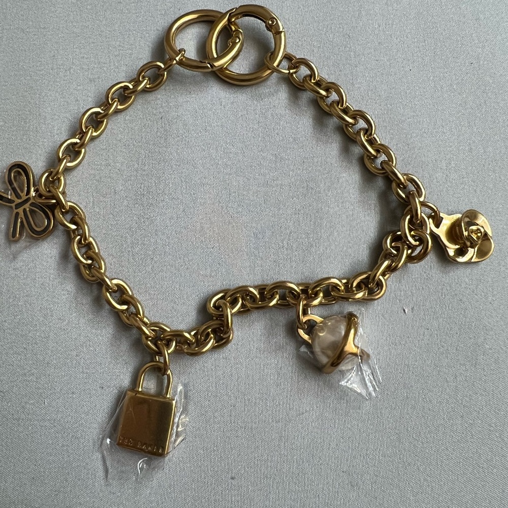 Ted Baker Bagcharm / Keychain New